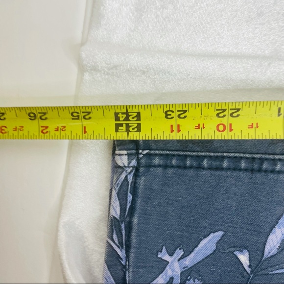 Free People Dark Gray with Leafs Size w30 - Picture 12 of 15